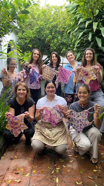 Plant Palette: Bundle Dye Technique