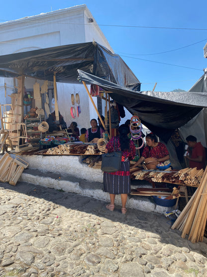 Mercado de Chichicastenango y taller de randas